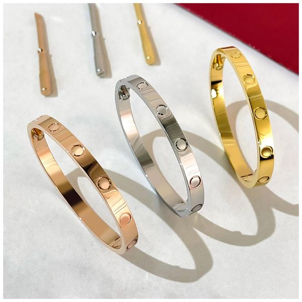 love bracelets carti bracelet screw bangle vintage braclets herrenarmband gold bangles braclet for boyfriend pulsera plata hombre braccialet, Black
love bracelets carti bracelet screw bangle vintage braclets herrenarmband gold bangles braclet for boyfriend pulsera plata hombre braccialet, Black