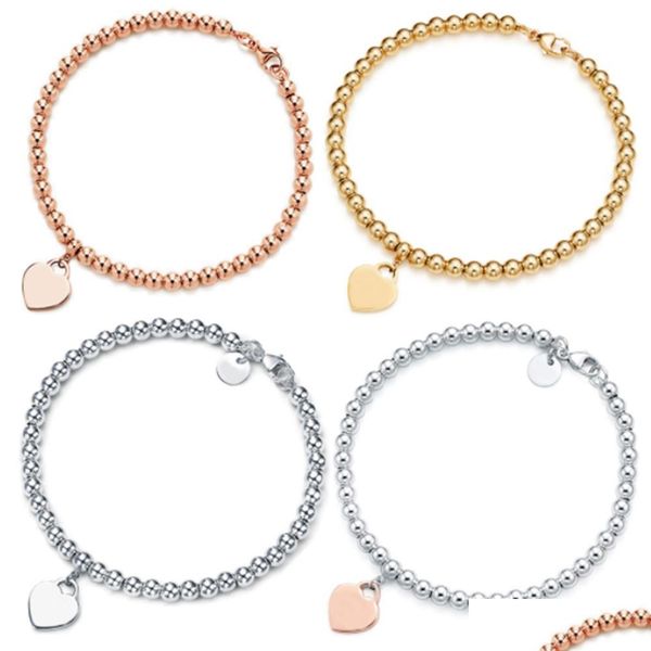 beaded 100 925 sterling sier beaded strands bracelet original 18k gold plated enamel blue heart pendant round ball chain charm jewel dh7ya, Black
beaded 100 925 sterling sier beaded strands bracelet original 18k gold plated enamel blue heart pendant round ball chain charm jewel dh7ya, Black