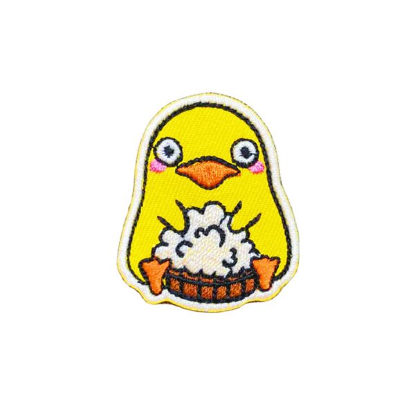 yellow baby duck animal embroidery patches sewing notions iron on for kid clothing shirts custom patch, Black
yellow baby duck animal embroidery patches sewing notions iron on for kid clothing shirts custom patch, Black