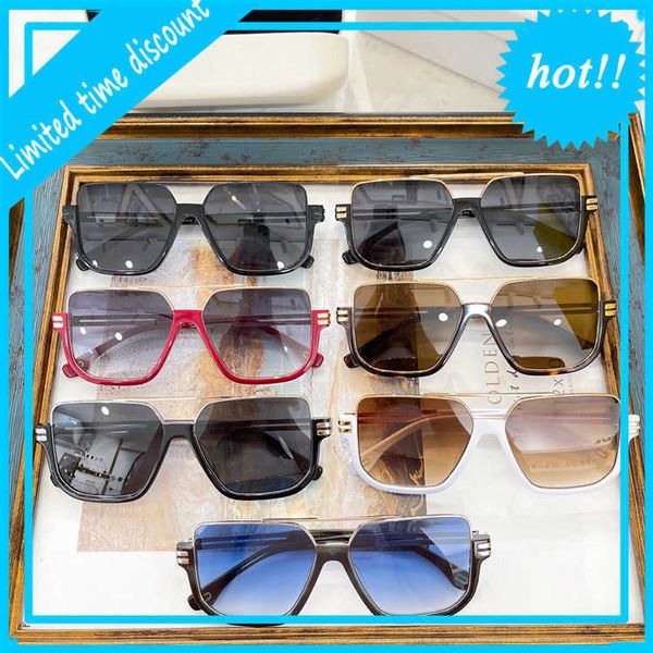luxury designer sunglasses m family personality fashion half frame male ins same thin female mj413, White;black
luxury designer sunglasses m family personality fashion half frame male ins same thin female mj413, White;black