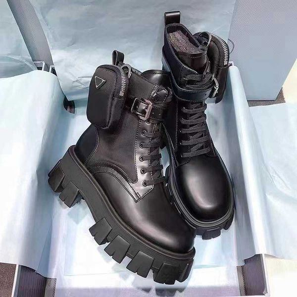 winter boots platform motorcycle boots women round toe black flat punk short lace-up genuine leather belt pocket 35-42 221117
winter boots platform motorcycle boots women round toe black flat punk short lace-up genuine leather belt pocket 35-42 221117