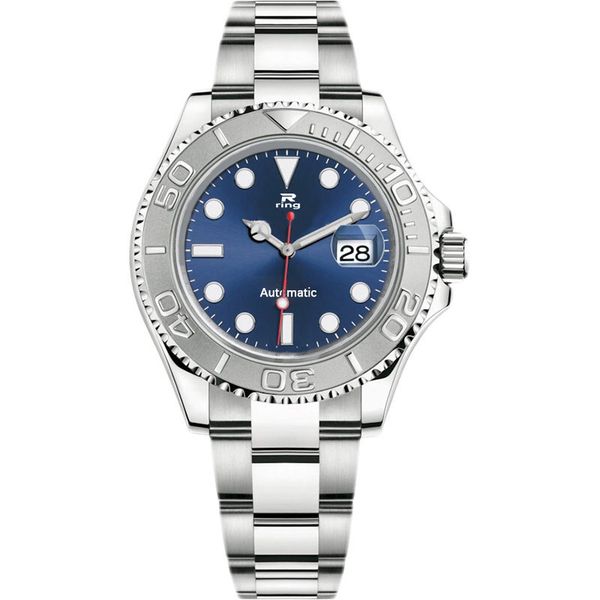 business men's watch automatic diving watch made of stainless steel team ceramic outer ring depth waterproof convex display, Slivery;brown
business men's watch automatic diving watch made of stainless steel team ceramic outer ring depth waterproof convex display, Slivery;brown