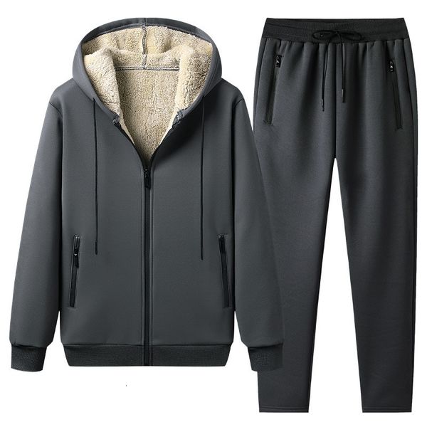 mens tracksuits hoodie pants 2 pieces suit winter thick warm jogging tracksuit woman oversized sets fleece sweatshirt cashmere clothing 2211, Gray
mens tracksuits hoodie pants 2 pieces suit winter thick warm jogging tracksuit woman oversized sets fleece sweatshirt cashmere clothing 2211, Gray