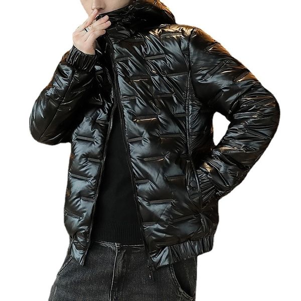mens vests winter jackets men bright parka thickened warm waterproof male down coats clothing 221130, Black;white
mens vests winter jackets men bright parka thickened warm waterproof male down coats clothing 221130, Black;white