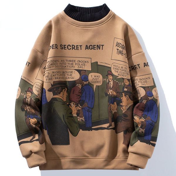 men's hoodies sweatshirts autumn winter man sweatshirt cotton pullover hip hop funny anime press conference print fleece streewear over, Black
men's hoodies sweatshirts autumn winter man sweatshirt cotton pullover hip hop funny anime press conference print fleece streewear over, Black