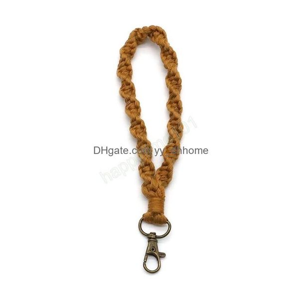 key rings fashion key rings boho cotton rope woven bracelet keychain women vintage wristlet braided wrist antilost phone lanyard acc dhnvo, Slivery;golden
key rings fashion key rings boho cotton rope woven bracelet keychain women vintage wristlet braided wrist antilost phone lanyard acc dhnvo, Slivery;golden
