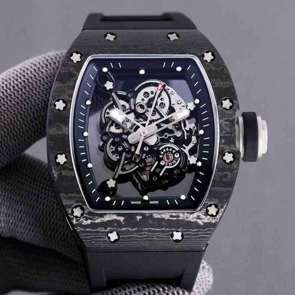 watches wristwatch designer luxury mens mechanics watches richa milles wristwatch business leisure rm055 automatic mechanical black carbon, Slivery;brown
watches wristwatch designer luxury mens mechanics watches richa milles wristwatch business leisure rm055 automatic mechanical black carbon, Slivery;brown