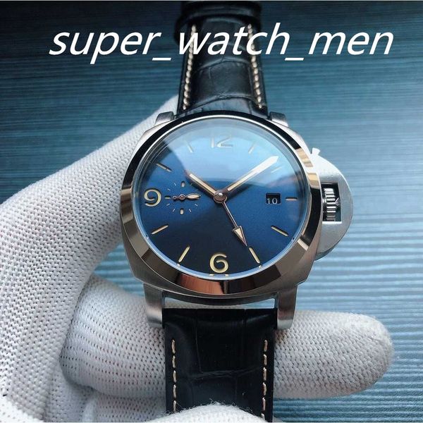 super quality men watch gmt watches 44mm leather strap transparent back asia automatic movement mechanical watches sapphire wristwatches, Slivery;brown
super quality men watch gmt watches 44mm leather strap transparent back asia automatic movement mechanical watches sapphire wristwatches, Slivery;brown