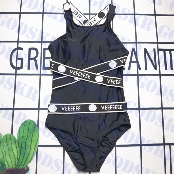 brand logo swimwear black one piece swimsuit trendy womens bathing suit classic sling bikini, White;black
brand logo swimwear black one piece swimsuit trendy womens bathing suit classic sling bikini, White;black