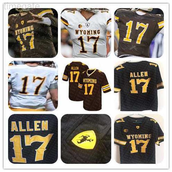 american college football wear men ncaa wyoming cowboy 17 josh allen football jerseys stitched brown white size s-3xl, Black
american college football wear men ncaa wyoming cowboy 17 josh allen football jerseys stitched brown white size s-3xl, Black