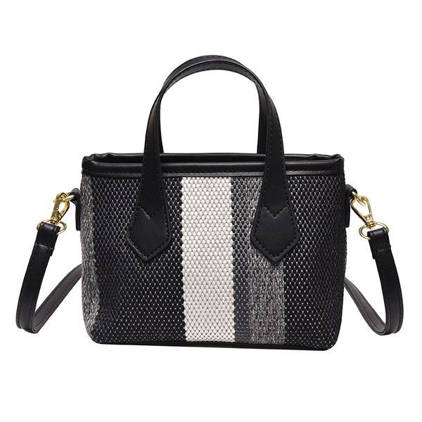 2023 women's canvas striped cross-body bags with contrasting colors 2022 fashion designer handbag simple fashion small square bag a211
2023 women's canvas striped cross-body bags with contrasting colors 2022 fashion designer handbag simple fashion small square bag a211