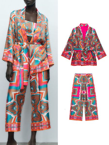 women's two piece pants traf women fashion print autumn shirtslong set female 3pcs sets casual with belt street outwear mujer 221130, White
women's two piece pants traf women fashion print autumn shirtslong set female 3pcs sets casual with belt street outwear mujer 221130, White