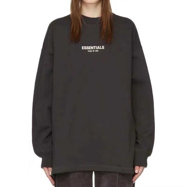 hoodies hweatshirts fog double thread essentials flocked letter round neck sweater 22 loose autumn winter men's and women's ins, Black
hoodies hweatshirts fog double thread essentials flocked letter round neck sweater 22 loose autumn winter men's and women's ins, Black