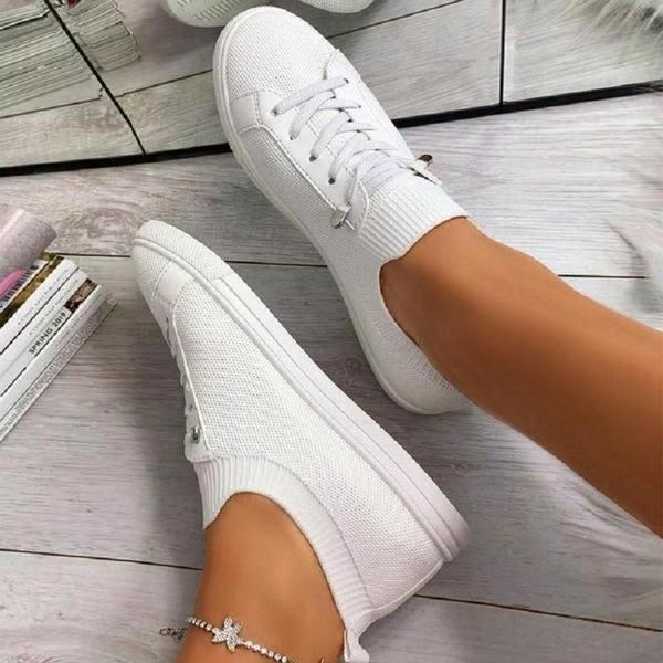 dress shoe zapatos planos breathable white lace up casual flats mesh sneakers socofy loafers zapatillas mujer 221130, Black
dress shoe zapatos planos breathable white lace up casual flats mesh sneakers socofy loafers zapatillas mujer 221130, Black