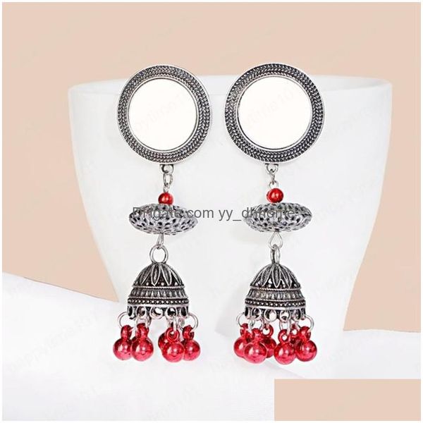 dangle chandelier ethnic sier color long beads earrings for women round mirror dangle afghan mexico indian jewelry drop delivery dhxls, Silver
dangle chandelier ethnic sier color long beads earrings for women round mirror dangle afghan mexico indian jewelry drop delivery dhxls, Silver
