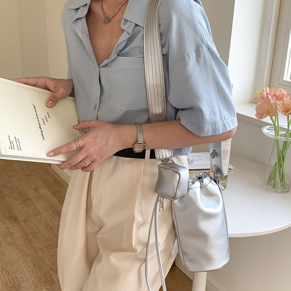 mini bucket bag women's minority design wallets fashionable drawstring shoulder bag messenger bags sacs
mini bucket bag women's minority design wallets fashionable drawstring shoulder bag messenger bags sacs
