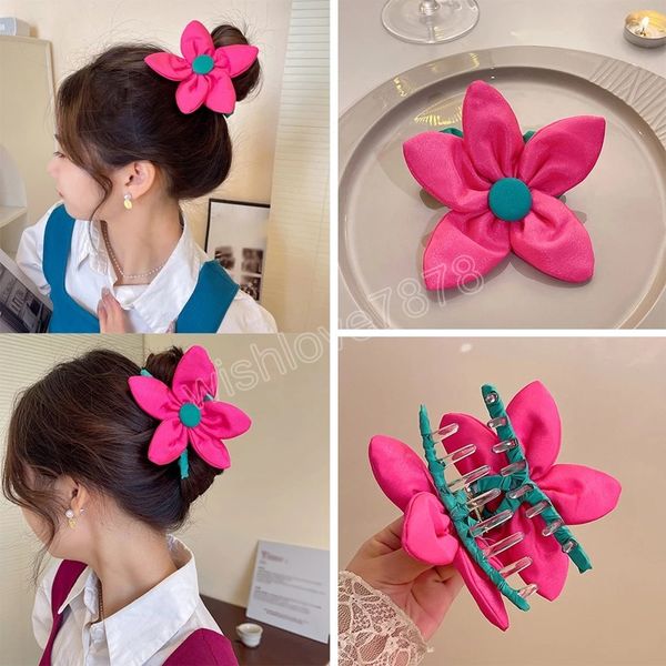 rose red flower hair claw acrylic large blue clip hairpin hairwear for women korean clamp barrettes hair accessories, Slivery;golden
rose red flower hair claw acrylic large blue clip hairpin hairwear for women korean clamp barrettes hair accessories, Slivery;golden