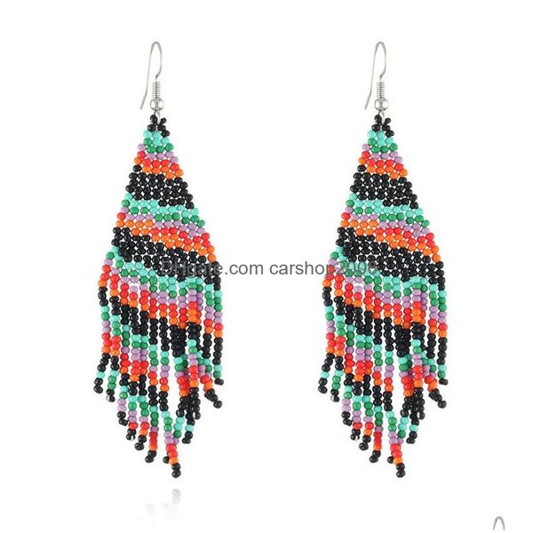 dangle chandelier christmas fashion jewelry beaded tassels dangle earrings handwoven xmas tree santa claus colorf rice beads drop d dhjb0, Silver
dangle chandelier christmas fashion jewelry beaded tassels dangle earrings handwoven xmas tree santa claus colorf rice beads drop d dhjb0, Silver