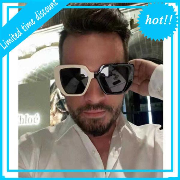 luxury designer sunglasses g family large frame plate for women ins net red same fashion color matching men gg0956, White;black
luxury designer sunglasses g family large frame plate for women ins net red same fashion color matching men gg0956, White;black