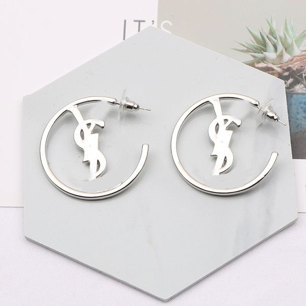fashion women 18k gold plated designer letter ear stud earrings brand designers brand round geometry letters crystal rhinestone earring wedd, Golden;silver
fashion women 18k gold plated designer letter ear stud earrings brand designers brand round geometry letters crystal rhinestone earring wedd, Golden;silver