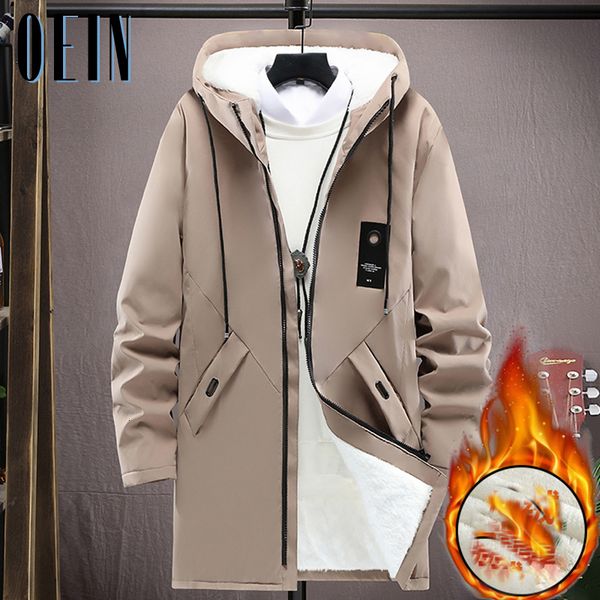 mens vests winter long parka men warm streetwear overcoat casual windbreaker plus velvet bomber jacket hooded male cottonpadded coats 221130, Black;white
mens vests winter long parka men warm streetwear overcoat casual windbreaker plus velvet bomber jacket hooded male cottonpadded coats 221130, Black;white