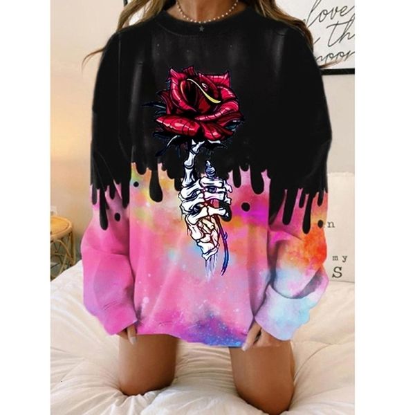 women's hoodies sweatshirts hip hop pink black skull rose print loose oversized sweatshirt women long sleeve casual boyfriend spring st
women's hoodies sweatshirts hip hop pink black skull rose print loose oversized sweatshirt women long sleeve casual boyfriend spring st