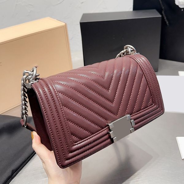 womens designer boy cross body classic flap bags caviar calfskin diamond lattice v-stitch chain gold hardware square quilted crossbody handb
womens designer boy cross body classic flap bags caviar calfskin diamond lattice v-stitch chain gold hardware square quilted crossbody handb
