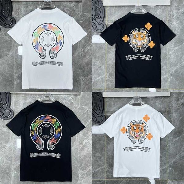 men's luxury fashion t shirt ch brand tees men women sanskrit letter short sleeve horseshoe couple t-shirts designer polos tshirts cro, White;black
men's luxury fashion t shirt ch brand tees men women sanskrit letter short sleeve horseshoe couple t-shirts designer polos tshirts cro, White;black