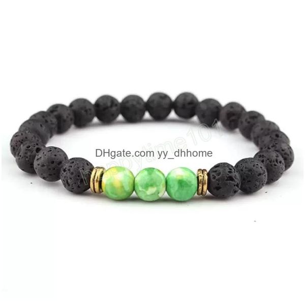 charm bracelets 8mm natural lava stone strands bracelets handmade beaded for men women charm yoga fashion party jewelry drop delivery dhbhe, Golden;silver
charm bracelets 8mm natural lava stone strands bracelets handmade beaded for men women charm yoga fashion party jewelry drop delivery dhbhe, Golden;silver