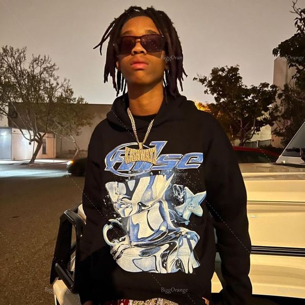 men's hoodies sweatshirts harajuku punk gothic print hoodie simple loose sweatshirt jackets ladies hip hop y2k streetwear 221129, Black
men's hoodies sweatshirts harajuku punk gothic print hoodie simple loose sweatshirt jackets ladies hip hop y2k streetwear 221129, Black