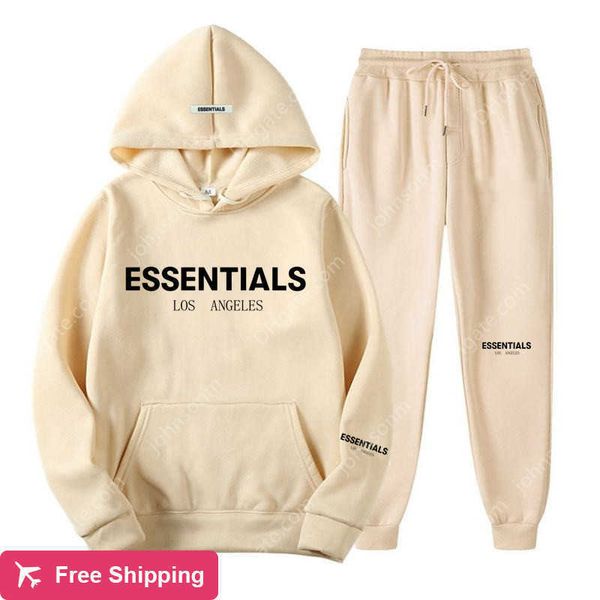 fw22 essential men's women's hooded sweatshirts oversized sweatpants cotton couples autumn and winter, Black
fw22 essential men's women's hooded sweatshirts oversized sweatpants cotton couples autumn and winter, Black