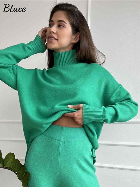 women's two piece pants turtleneck knitted suit female solid knitwear and flare set winter lady thicken warm outfits 221130, White
women's two piece pants turtleneck knitted suit female solid knitwear and flare set winter lady thicken warm outfits 221130, White