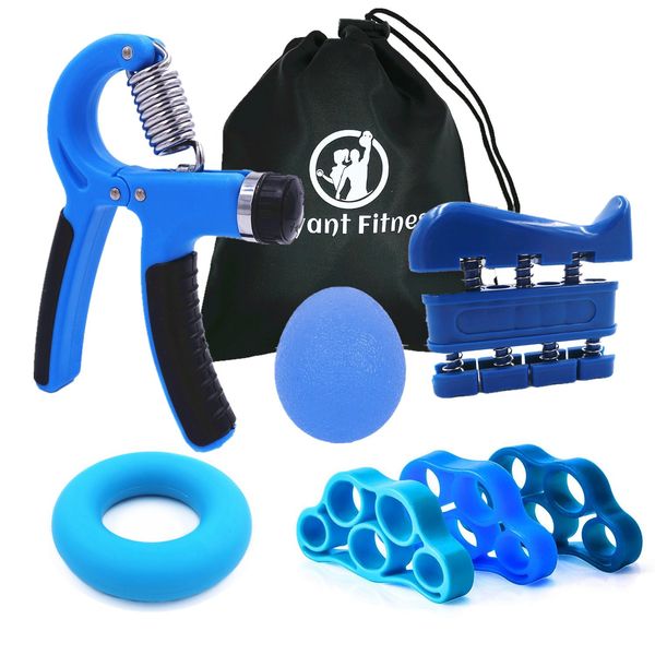 hand grips grip strengthener workout kit adjustable gripper ring finger exerciser band for rehabilitation and stress relief ball 221130
hand grips grip strengthener workout kit adjustable gripper ring finger exerciser band for rehabilitation and stress relief ball 221130