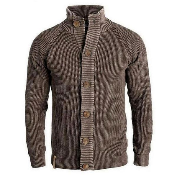 mens sweaters solid color long sleeve single breasted cardigan sweater 221130, White;black
mens sweaters solid color long sleeve single breasted cardigan sweater 221130, White;black
