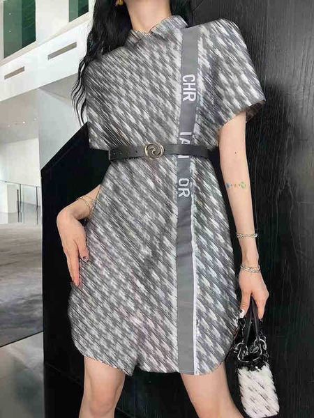designer womens dresses brand logo letter printing short sleeves casual skinny dress temperament luxurious comfortable a-type skirts luxury, Black;gray
designer womens dresses brand logo letter printing short sleeves casual skinny dress temperament luxurious comfortable a-type skirts luxury, Black;gray