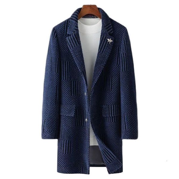 men's wool blends batmo arrival autumn fashion casual trench coat men thick jackets male overcoat size mxxxl 221129, Black
men's wool blends batmo arrival autumn fashion casual trench coat men thick jackets male overcoat size mxxxl 221129, Black