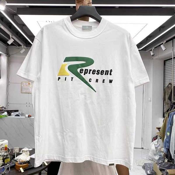 men's t-shirts r lettering printed oversize casual round-necked t-shirt t221130, White;black
men's t-shirts r lettering printed oversize casual round-necked t-shirt t221130, White;black