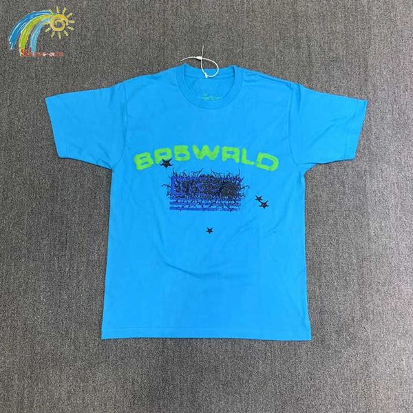 men's t-shirts blue letter foam print sp5der t-shirts men women tees casual o-neck 555555 short sleeve t221130, White;black
men's t-shirts blue letter foam print sp5der t-shirts men women tees casual o-neck 555555 short sleeve t221130, White;black