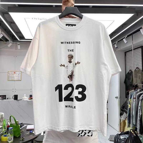 men's t-shirts children's monogrammed round neck loose short sleeve t-shirt t221130, White;black
men's t-shirts children's monogrammed round neck loose short sleeve t-shirt t221130, White;black