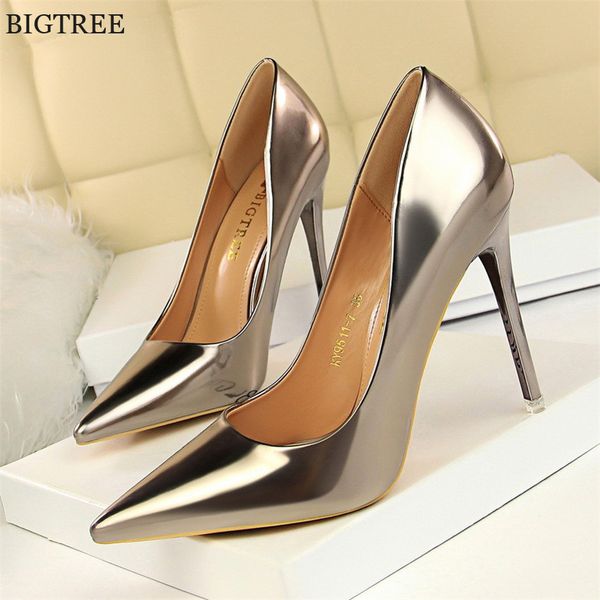 dress shoes plus size 34-43 patent leather women office shallow fashion pumps pointed toe high heel party woman 221129, Black
dress shoes plus size 34-43 patent leather women office shallow fashion pumps pointed toe high heel party woman 221129, Black