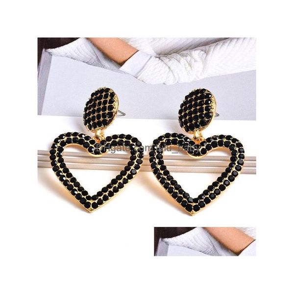dangle chandelier fashion jewelry peach heart diamond earrings colorf rhinstone dangle stud drop delivery dhrip, Silver
dangle chandelier fashion jewelry peach heart diamond earrings colorf rhinstone dangle stud drop delivery dhrip, Silver