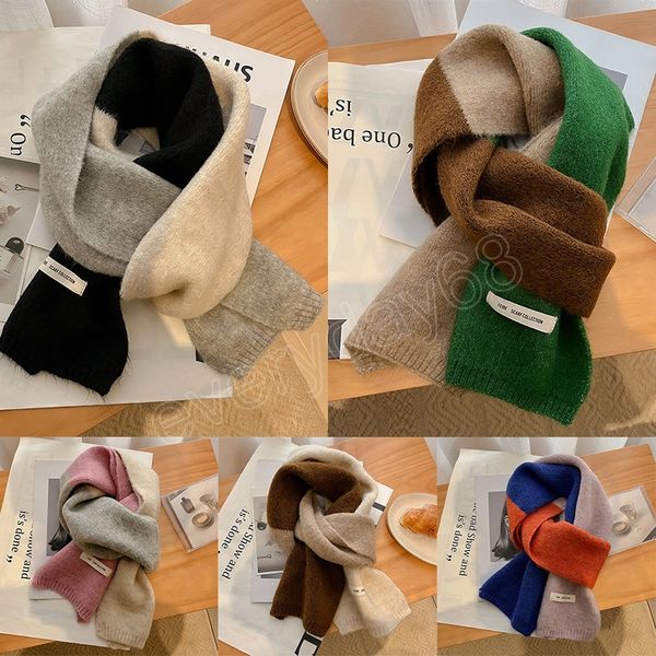 korean style winter warm wool scarf for women design elegant elastic knitted scarves female bandana thick neckerchief shawl, Blue;gray
korean style winter warm wool scarf for women design elegant elastic knitted scarves female bandana thick neckerchief shawl, Blue;gray