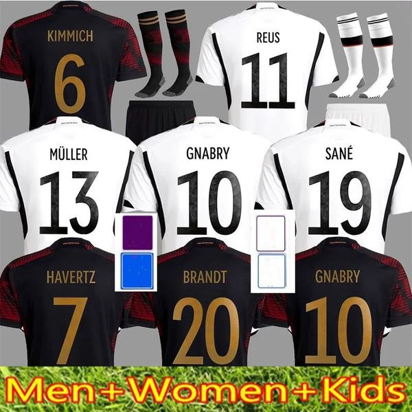 2022 germanies soccer jerseys sane goretzka muller germane football shirt gotze moukoko gnabry reus musiala 22 23 men kids kit women uniform, Black
2022 germanies soccer jerseys sane goretzka muller germane football shirt gotze moukoko gnabry reus musiala 22 23 men kids kit women uniform, Black