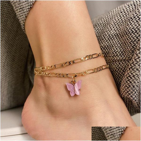 anklets fashion jewelry summer beach chain anklet mtilayer butterfly set drop delivery dhudx, Red;blue
anklets fashion jewelry summer beach chain anklet mtilayer butterfly set drop delivery dhudx, Red;blue
