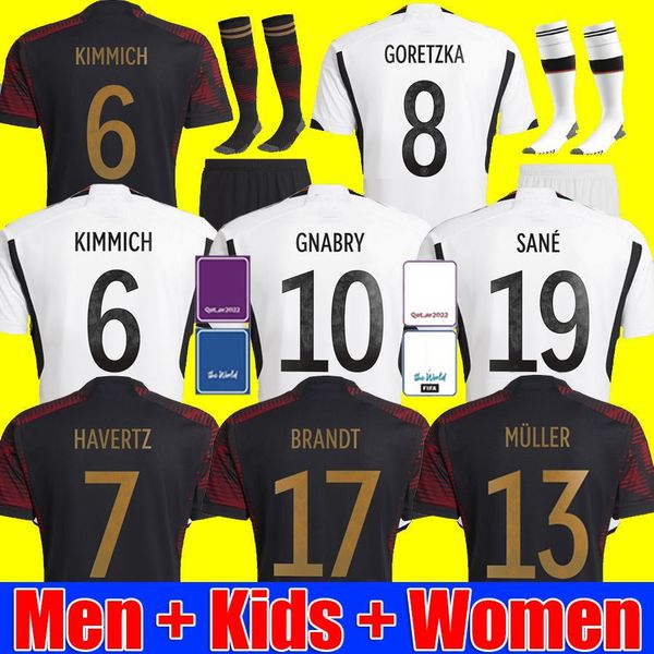 2022 germany soccer jerseys kimmich fullkrug musiala kroos sane muller gundogan sane goretzka werner reus germanies 22 23 men kids kit footb, Black;yellow
2022 germany soccer jerseys kimmich fullkrug musiala kroos sane muller gundogan sane goretzka werner reus germanies 22 23 men kids kit footb, Black;yellow