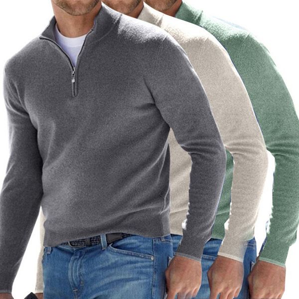 mens sweaters casual vneck male blouse winter long sleeve sweatshirts hoodies solid color zipper pullover slim for men warm 221130, White;black
mens sweaters casual vneck male blouse winter long sleeve sweatshirts hoodies solid color zipper pullover slim for men warm 221130, White;black