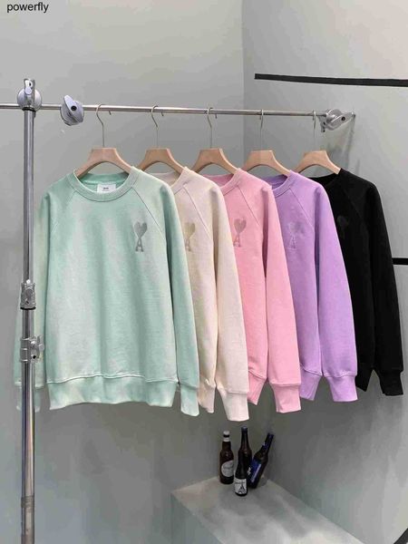men's hoodies designer sweatshirts amis love embroidered round neck sweater women's men's sweater loose casual pullover stree, Black
men's hoodies designer sweatshirts amis love embroidered round neck sweater women's men's sweater loose casual pullover stree, Black