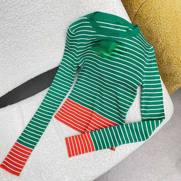women's sweaters autumn new style color contrast stripe round neck pullover slim temperament versatile long sleeve, White;black
women's sweaters autumn new style color contrast stripe round neck pullover slim temperament versatile long sleeve, White;black