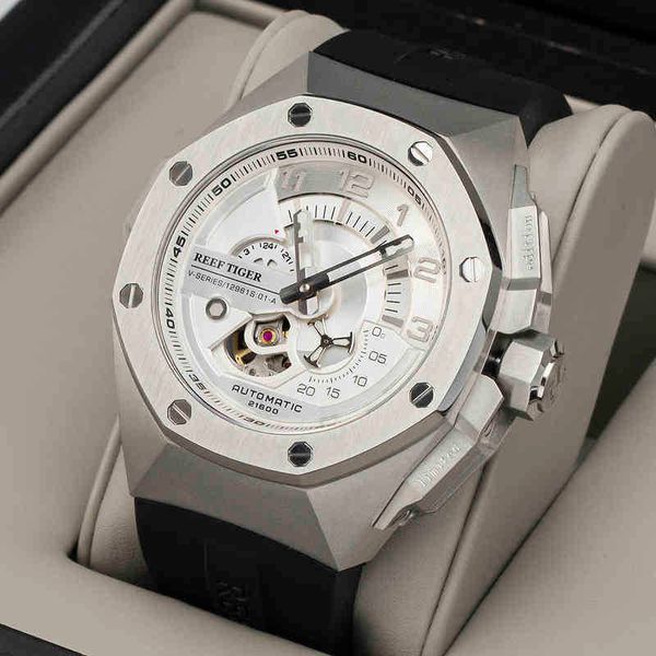 watches wristwatch mechanische watch tourbillon reloj stainless steel luminous gmt horloge power reserve automatische sport mens, Silver
watches wristwatch mechanische watch tourbillon reloj stainless steel luminous gmt horloge power reserve automatische sport mens, Silver