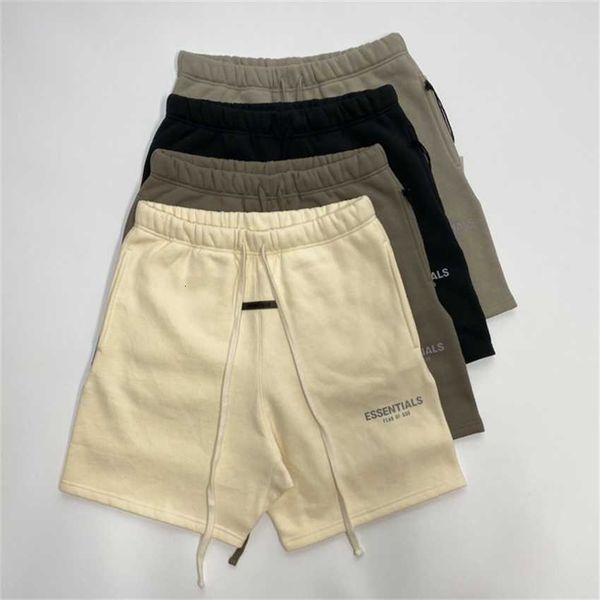 men's shorts black label double thread essentials reflective drawcord high street loose sports, White;black
men's shorts black label double thread essentials reflective drawcord high street loose sports, White;black